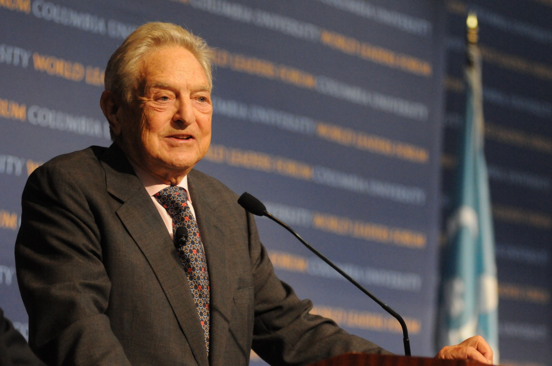 George Soros, Chair of Soros Fund Management LLC and Founder of the Open Society Institute 