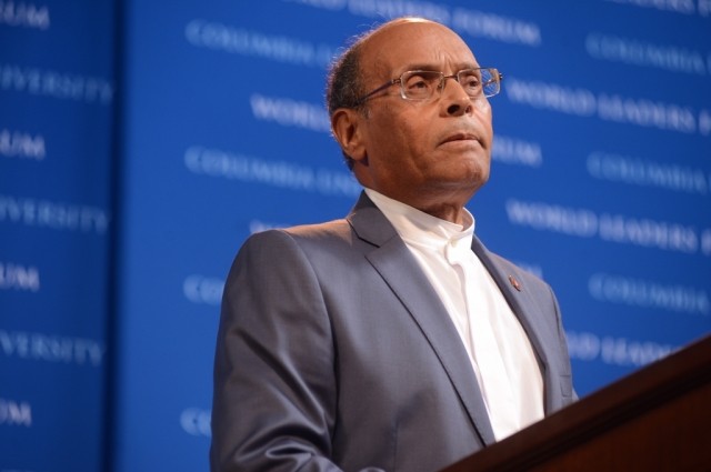 President Mohamed Moncef Marzoukim of the Republic of Tunisia