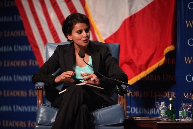 Najat Vallaud-Belkacem, Minister for Women’s Rights and Government Spokesperson of France makes her opening remarks.