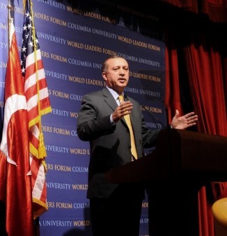 Prime Minister Erdoğan discusses the future of the Republic of Turkey on Thursday, November 13, 2008. 