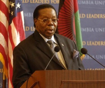President Bingu wa Mutharika of the Republic of Malawi